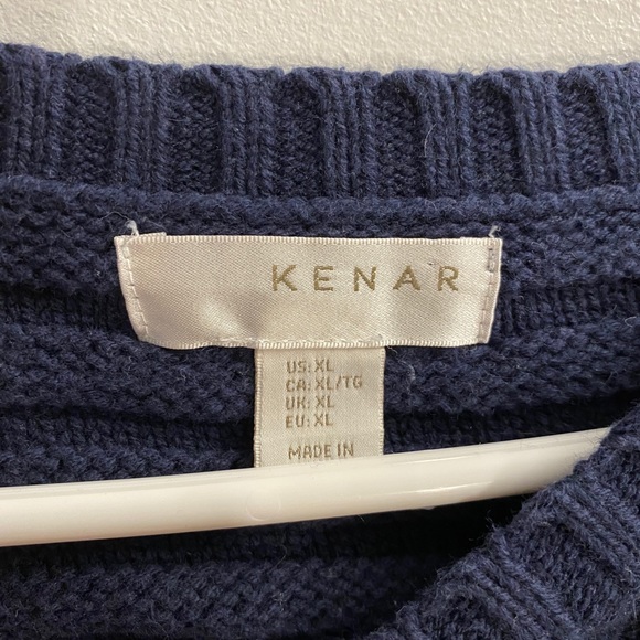 Thick Blue Sweater - Picture 4 of 4